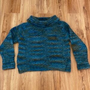 VINTAGE Bernat Klein mohair wool blend roll neck sweater M